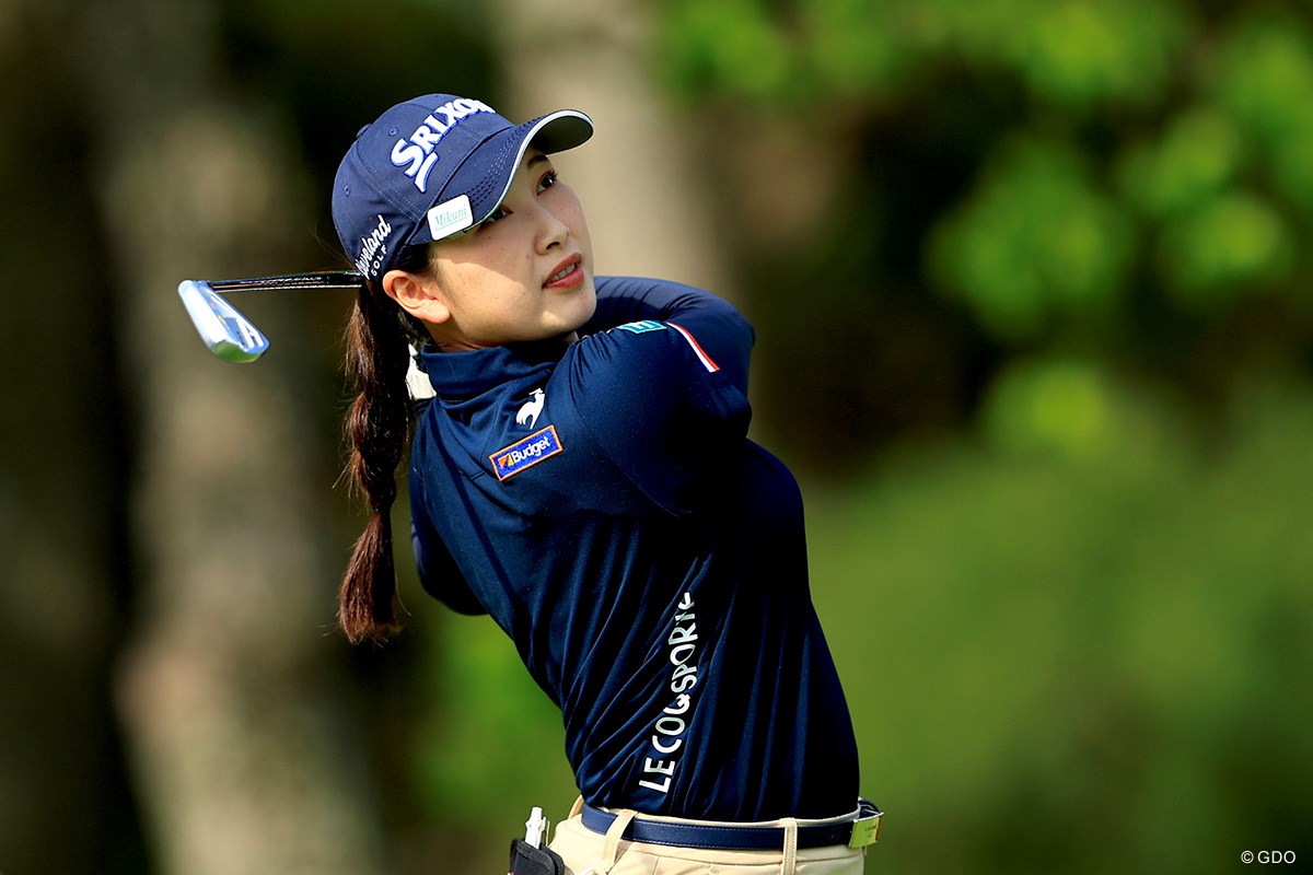 2024年 宮里藍 サントリーレディスオープンゴルフトーナメント 初日 小祝さくら