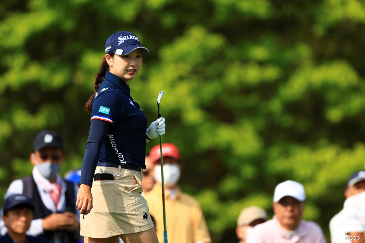2024年 宮里藍 サントリーレディスオープンゴルフトーナメント 初日 小祝さくら