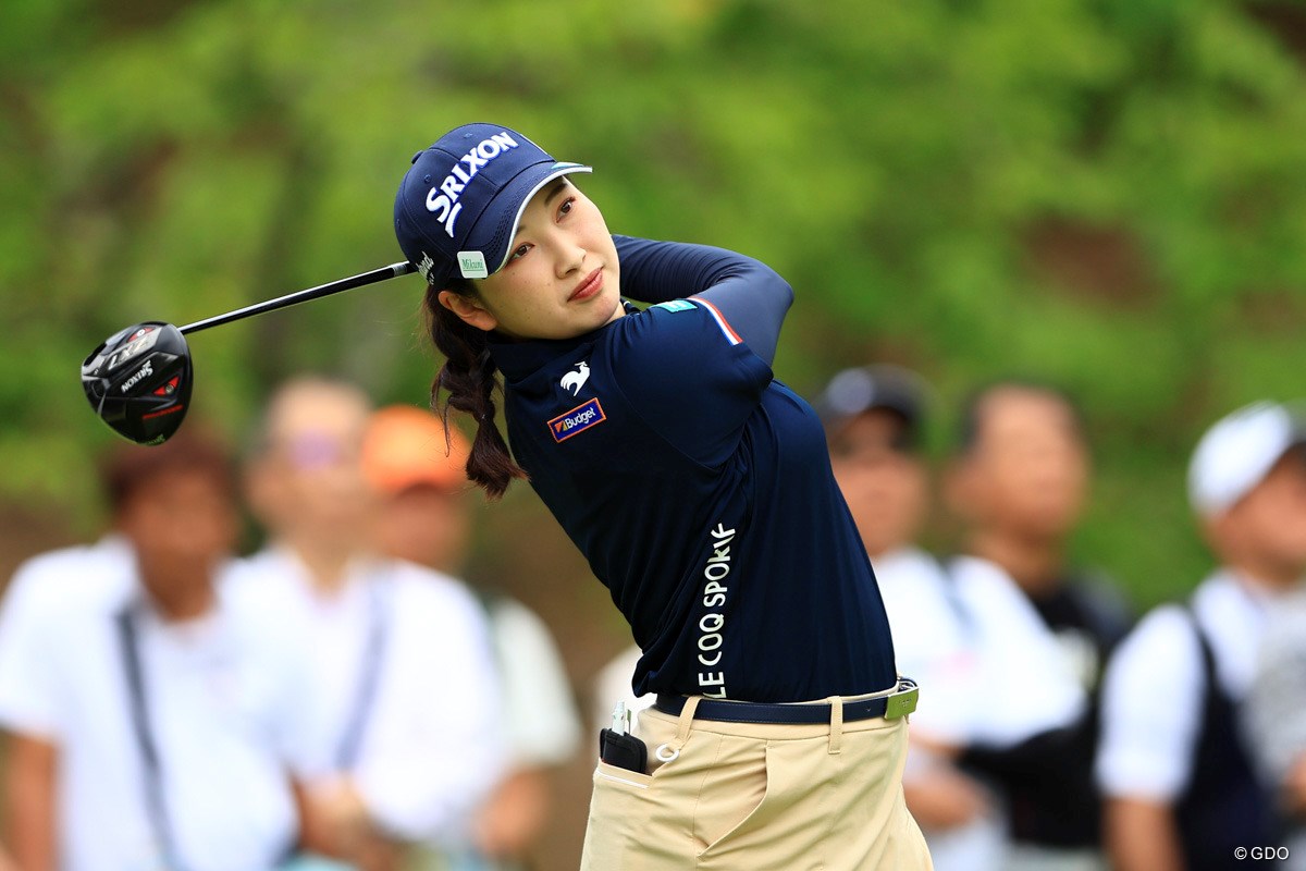 2024年 宮里藍 サントリーレディスオープンゴルフトーナメント 初日 小祝さくら