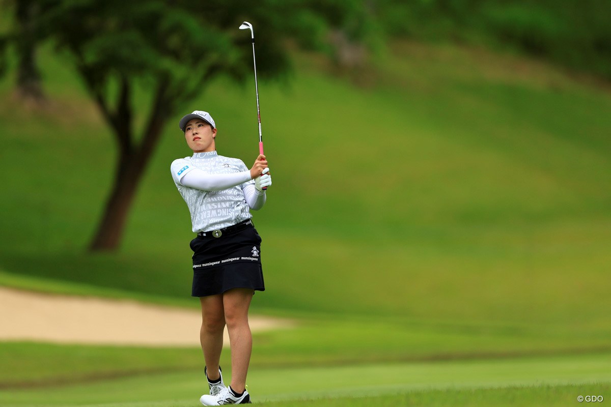 2024年 宮里藍 サントリーレディスオープンゴルフトーナメント 初日 竹田麗央