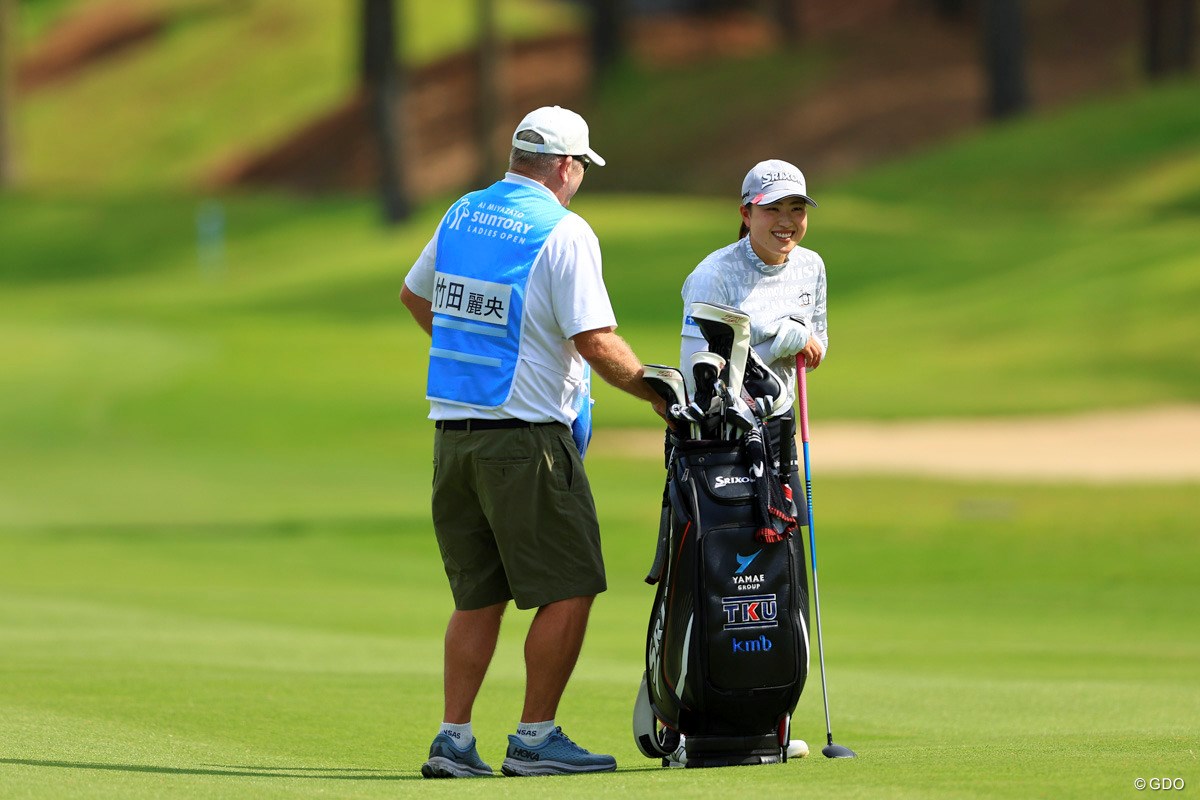 2024年 宮里藍 サントリーレディスオープンゴルフトーナメント 初日 竹田麗央