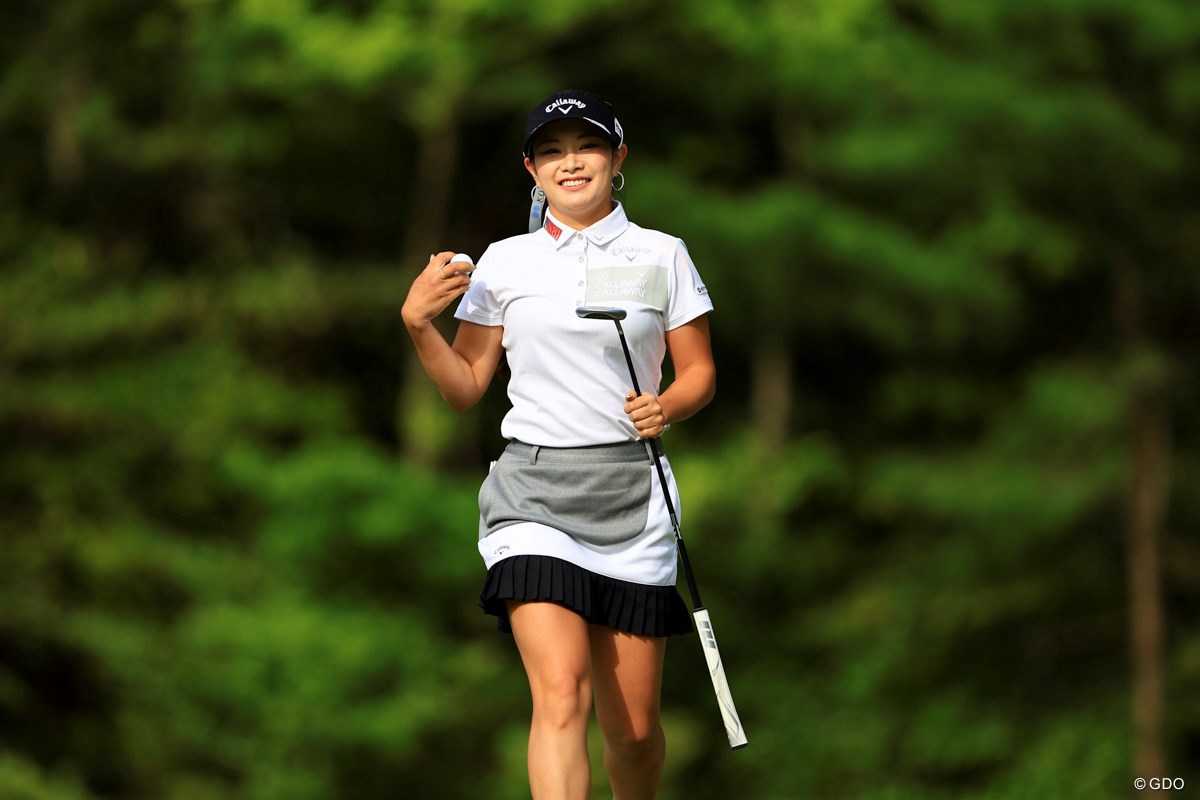 2024年 宮里藍 サントリーレディスオープンゴルフトーナメント 初日 河本結