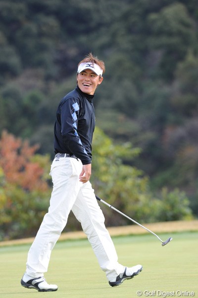 2010年 カシオワールドオープンゴルフトーナメント 最終日 上田諭尉 シード権確定オメ！途中からシードを確信したプレーしてたもん。土壇場に強いというこっちゃ！8位T