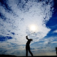 太陽と雲と青空と 2024年 ショップライトLPGAクラシック by Acer 事前 吉田優利