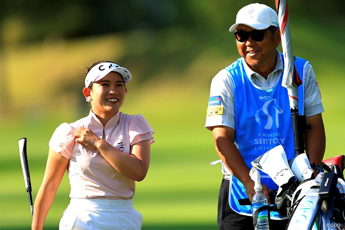 2024年 宮里藍 サントリーレディスオープンゴルフトーナメント 2日目 吉本ひかる