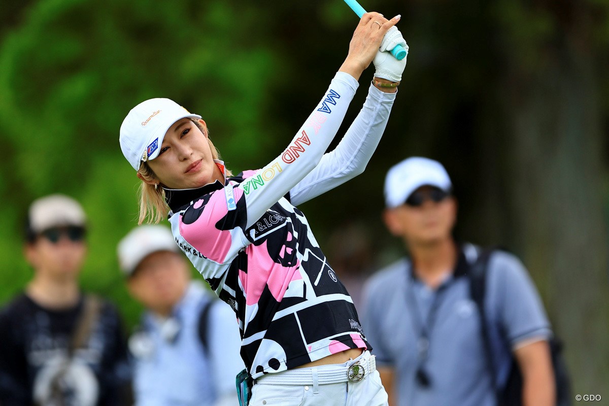 2024年 宮里藍 サントリーレディスオープンゴルフトーナメント 2日目 金田久美子