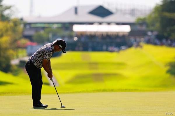 2024年 BMW 日本ゴルフツアー選手権 森ビルカップ 3日目 比嘉一貴 Hole1ThirdShot