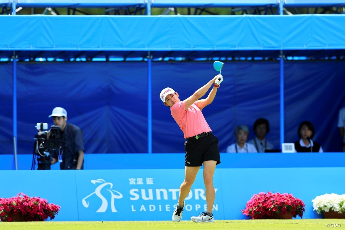 2024年 宮里藍 サントリーレディスオープンゴルフトーナメント 3日目 岩井明愛