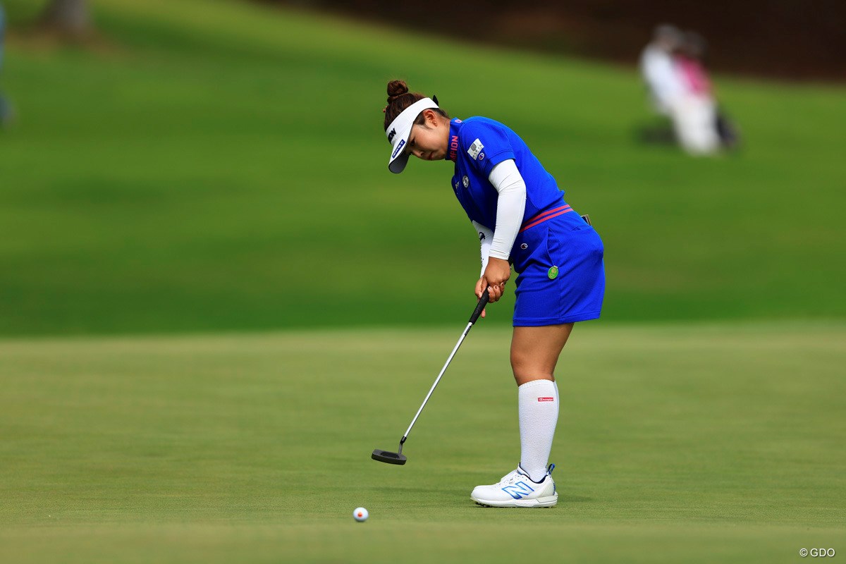 2024年 宮里藍 サントリーレディスオープンゴルフトーナメント 3日目 山下美夢有