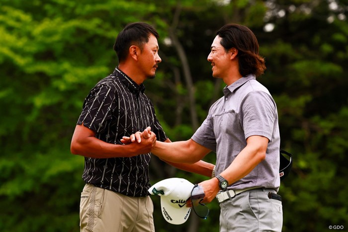 プレーオフの戦いを終えて 2024年 BMW 日本ゴルフツアー選手権 森ビルカップ 4日目 石川遼 岩田寛