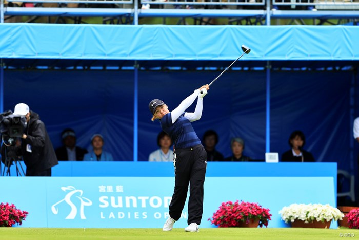 メガネがよく似合うフィリピンのアマチュア選手、ベストアマ 2024年 宮里藍 サントリーレディスオープンゴルフトーナメント 4日目 リアンヌ・マリクシー