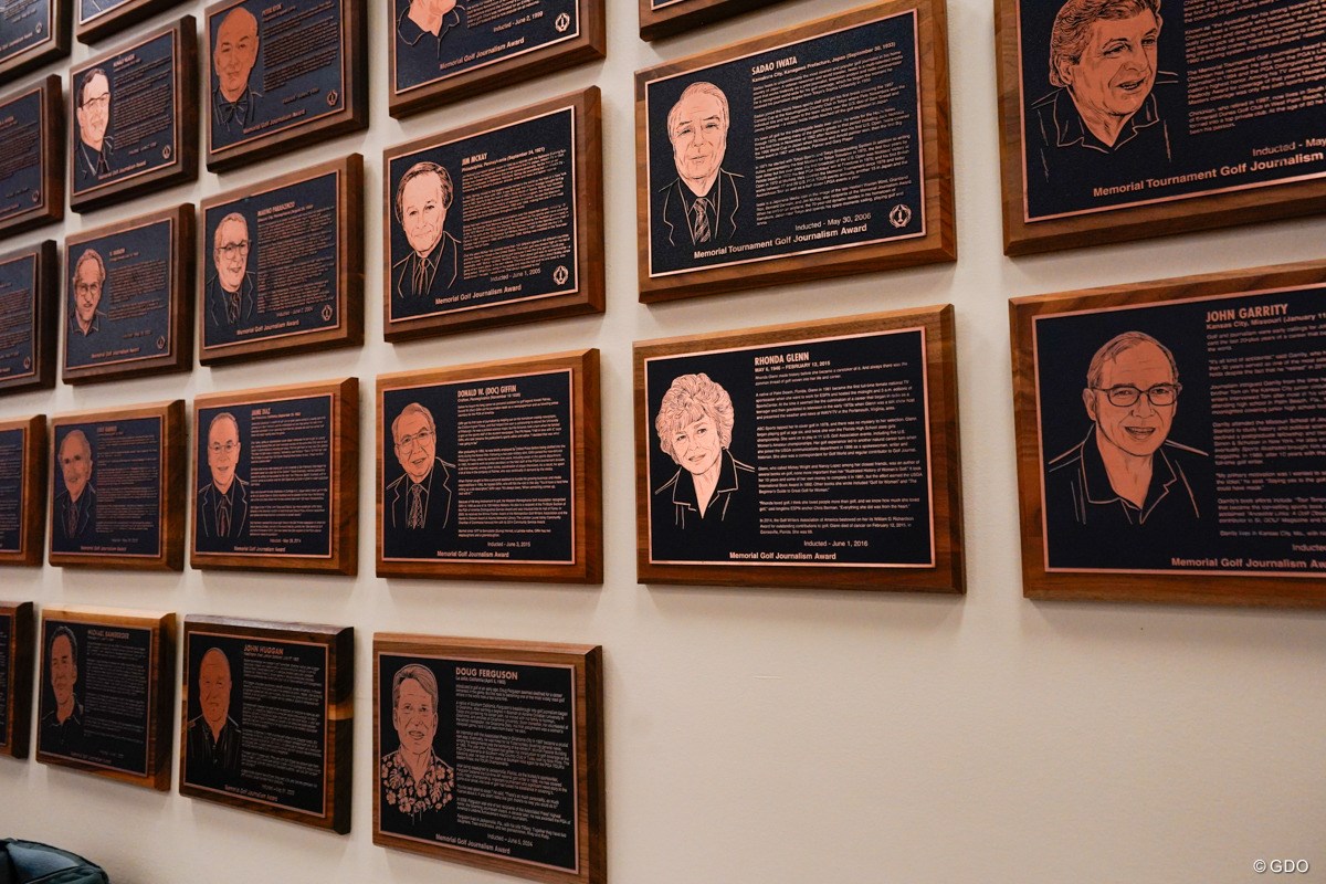 ザ・メモリアルトーナメントとファーガソン記者の表彰 【PGAツアー  