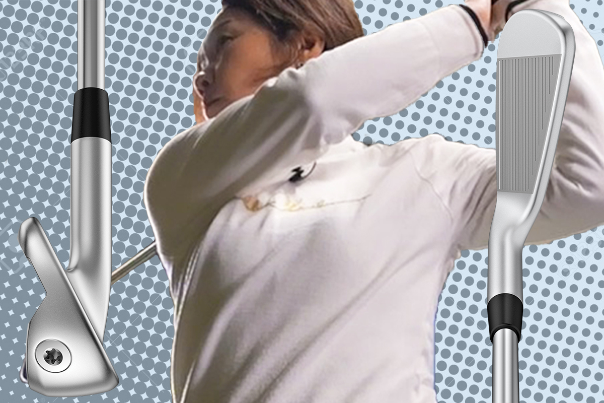 ピン i530 アイアンを西川みさとが試打「鋭角に打てる人が味わえるやさしさ」