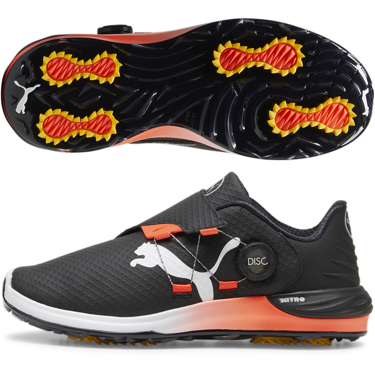 PUMA ゴルフシューズ　ファントムキャット ニトロ ディスク　30cm プーマ ファントムキャット ニトロ ディスクの試打レビュー 口コミ