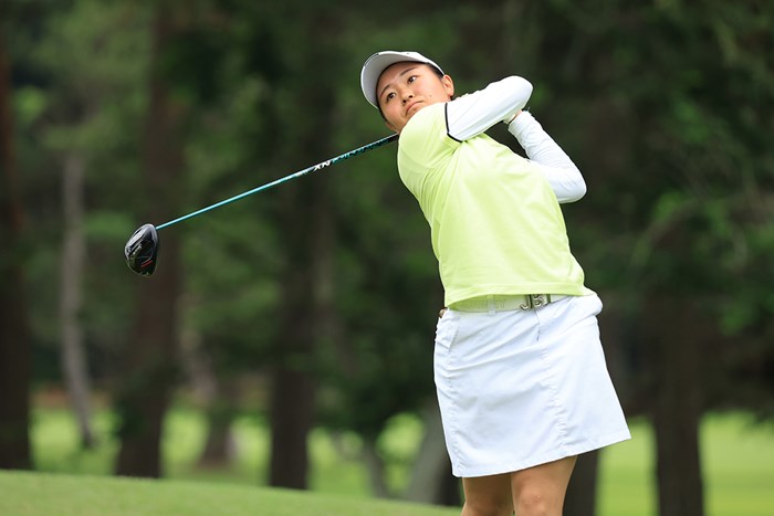 2打差2位の鳥居さくら（提供：JGA） 2024年 日本女子アマチュアゴルフ選手権 3日目 鳥居さくら