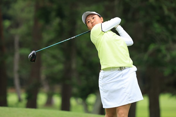 2024年 日本女子アマチュアゴルフ選手権 3日目 鳥居さくら 2打差2位の鳥居さくら（提供：JGA）