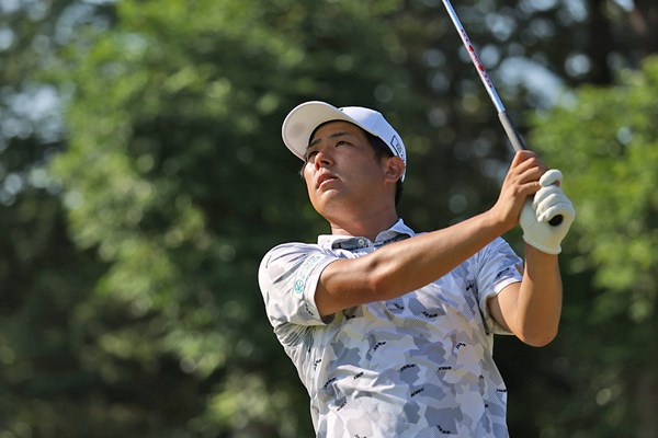 2024年 LANDIC CHALLENGE 11 2日目 北川祐生 北川祐生はプロ初優勝がかかる（提供：JGTO）