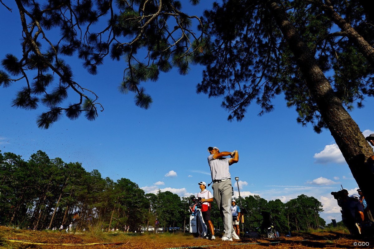 2024年 全米オープン 初日 松山英樹