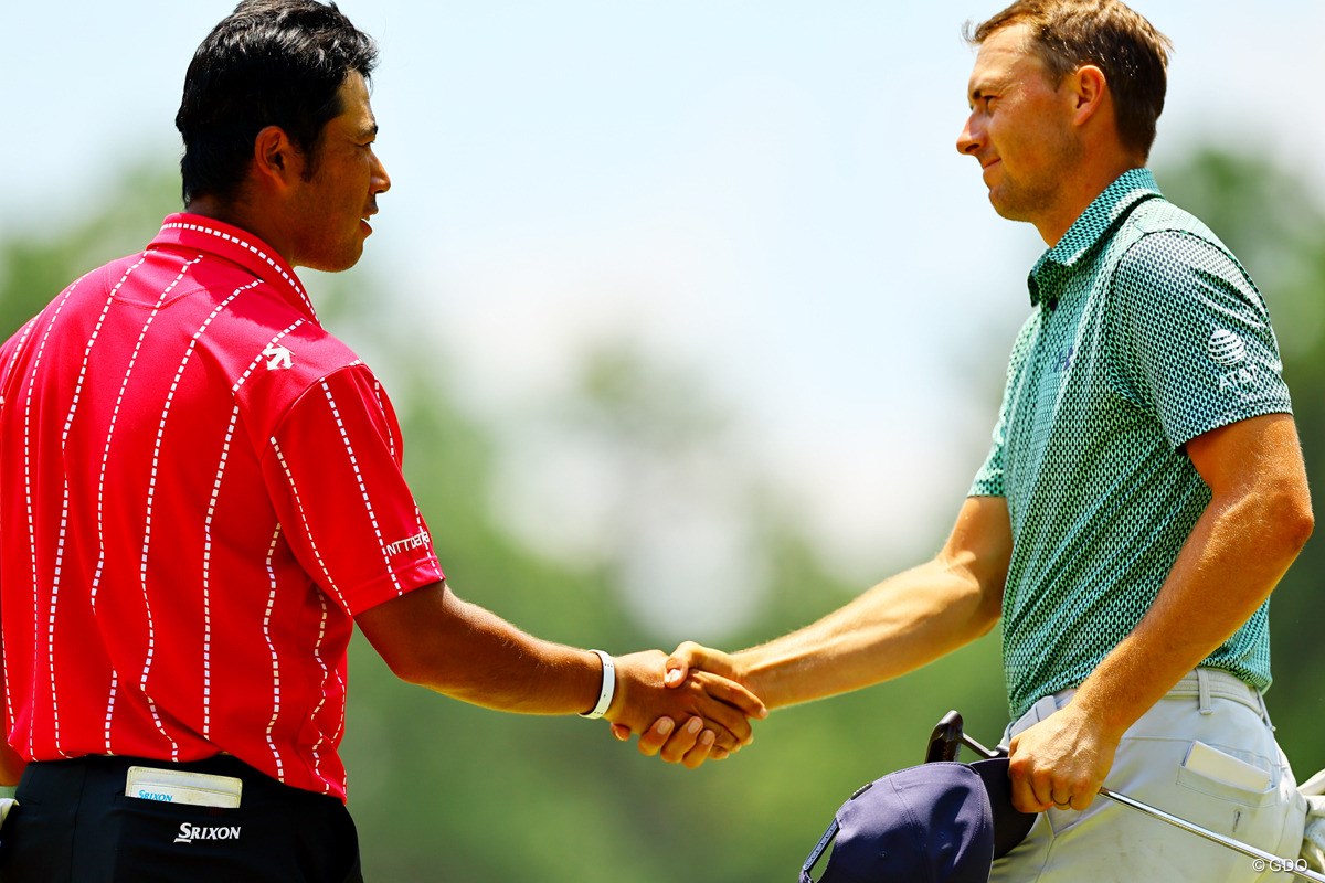 2024年 全米オープン 2日目 松山英樹 ジョーダン・スピース