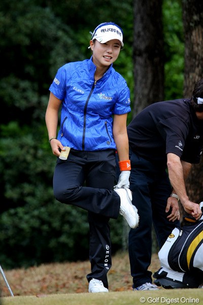 2010年 女子ファイナルQT 最終日 パク・ヒヨン