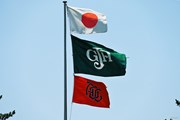 2024年 日本女子アマチュアゴルフ選手権 最終日 JGA旗