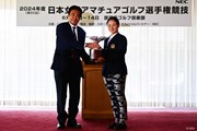 2024年 日本女子アマチュアゴルフ選手権 最終日 鳥居さくら