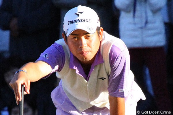 2010年 ゴルフ日本シリーズJTカップ 3日目 池田勇太 4日続けて最終組に陣取る池田勇太。狙うはただ優勝のみ！