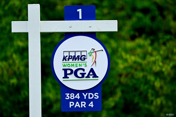 サイン 2024年 KPMG全米女子プロゴルフ選手権 事前 コース