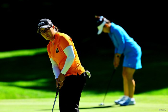 精力的にラウンド 2024年 KPMG全米女子プロゴルフ選手権 事前 畑岡奈紗