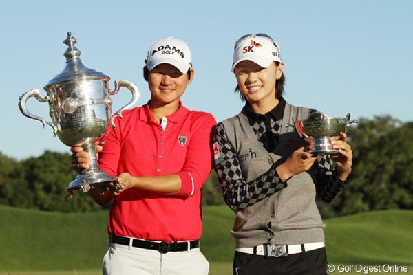 2010年 LPGAツアー選手権 最終日 チェ・ナヨン＆ヤニ・ツェン