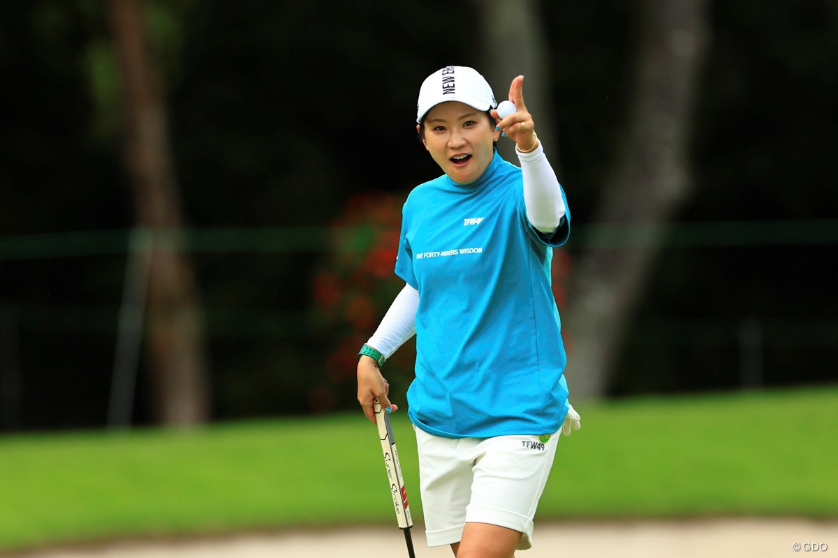 2024年 アース・モンダミンカップ 初日 成田美寿々