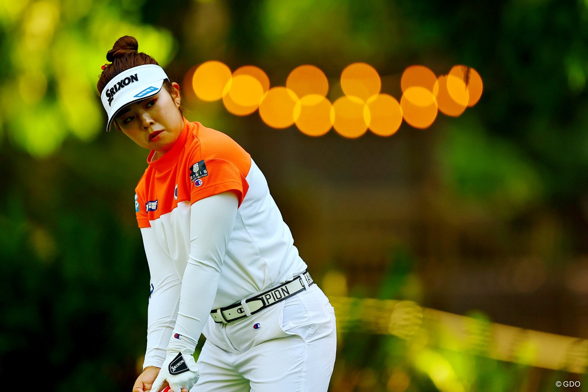 2024年 KPMG全米女子プロゴルフ選手権 初日 山下美夢有