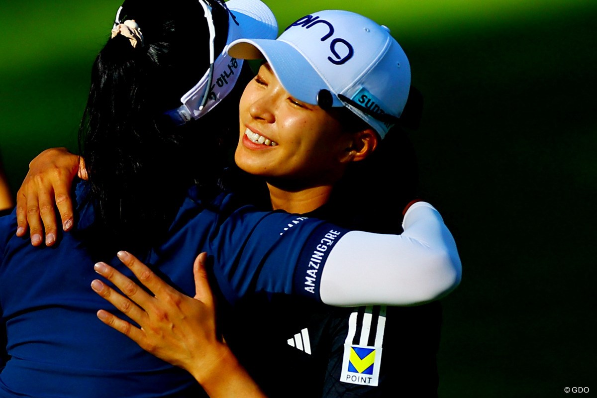 2024年 KPMG全米女子プロゴルフ選手権 初日 パティ・タバタナキット 渋野日向子