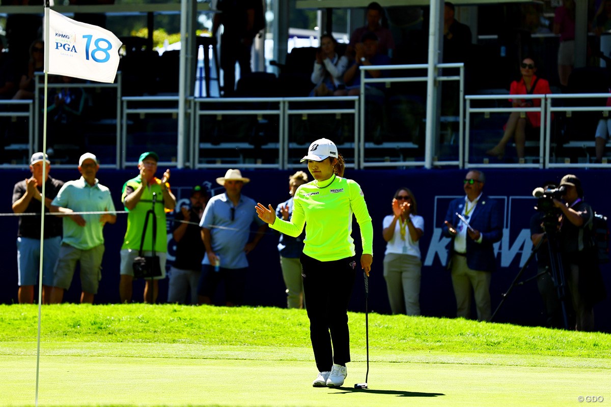 2024年 KPMG全米女子プロゴルフ選手権 初日 古江彩佳