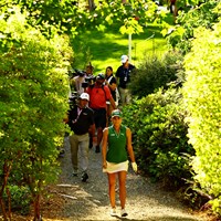 “引退”撤回の可能性についても質問が飛んだ 2024年 KPMG全米女子プロゴルフ選手権 初日 レキシー・トンプソン