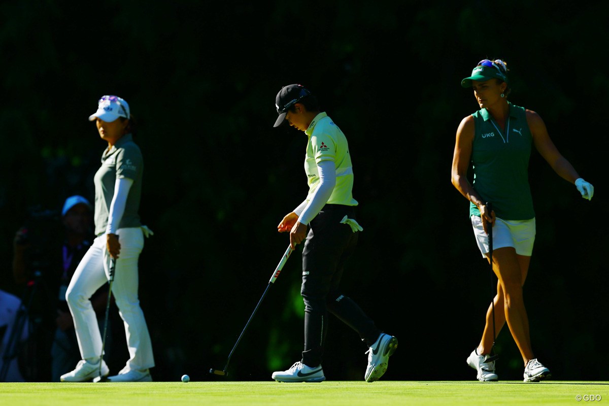 2024年 KPMG全米女子プロゴルフ選手権 初日 コ・ジンヨン 笹生優花 レキシー・トンプソン