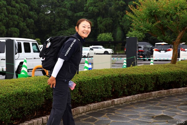 2024年 アース・モンダミンカップ 2日目 藤田さいき 4ホールを残して帰路についた藤田