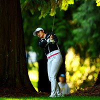 スタートの10番からトラブル 2024年 KPMG全米女子プロゴルフ選手権 2日目 稲見萌寧