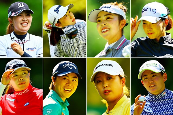 2024年 KPMG全米女子プロゴルフ選手権 2日目 日本勢 日本勢は大会最多8人が決勝ラウンドへ
