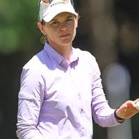 サラ・シュメルツェルが首位で決勝へ（David Cannon Getty Images） 2024年 KPMG全米女子プロゴルフ選手権 2日目 サラ・シュメルツェル