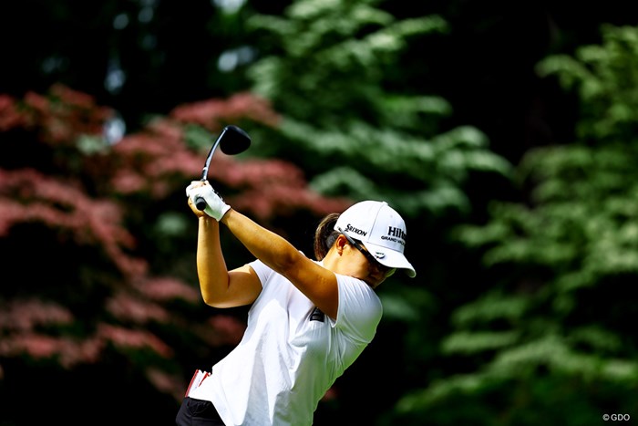 力強いトップ 2024年 KPMG全米女子プロゴルフ選手権 2日目 畑岡奈紗