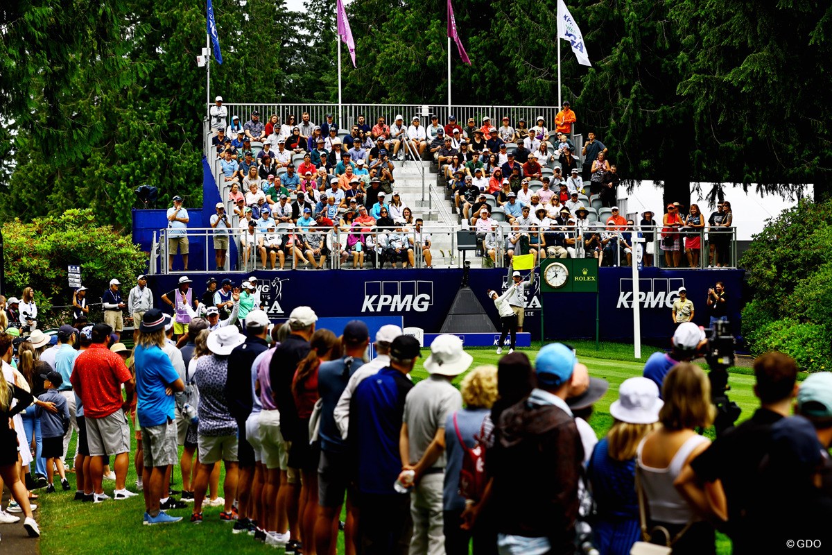 2024年 KPMG全米女子プロゴルフ選手権 3日目 山下美夢有