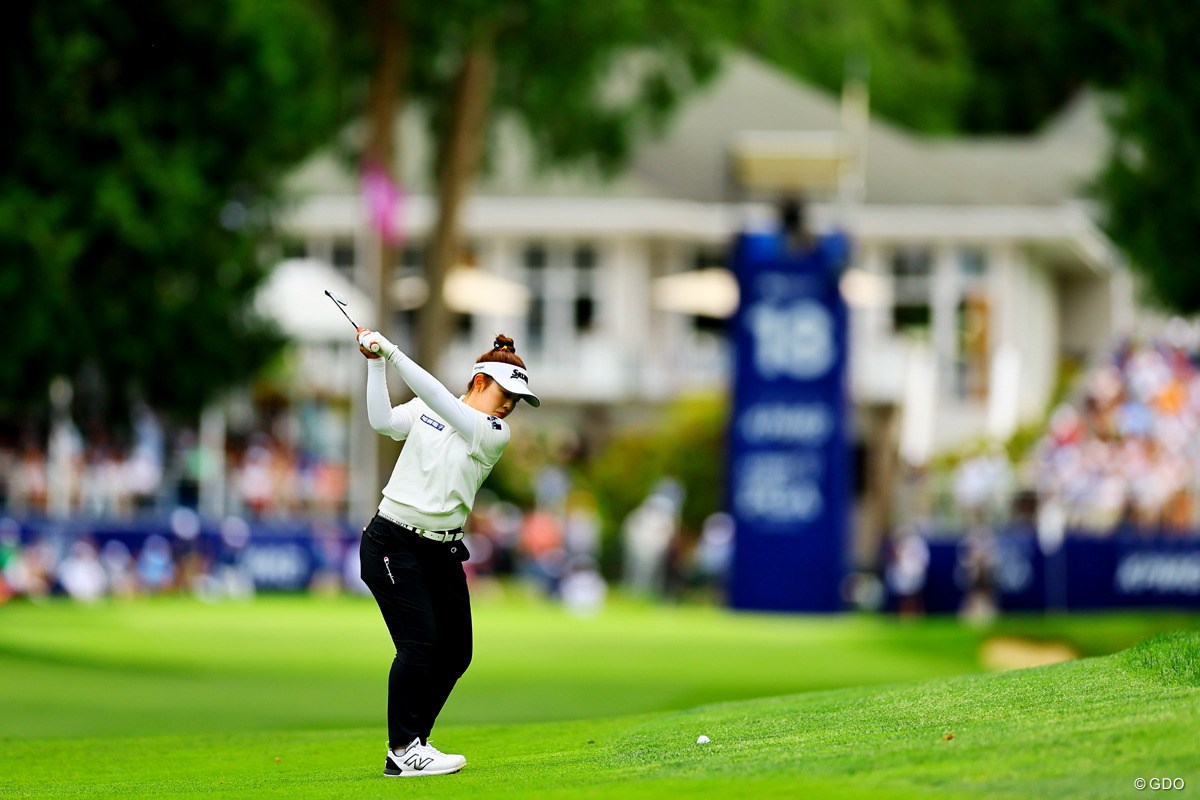 2024年 KPMG全米女子プロゴルフ選手権 3日目 山下美夢有