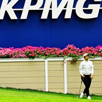 この大会は初出場でもメジャーは7度目。経験が生きている 2024年 KPMG全米女子プロゴルフ選手権 3日目 山下美夢有