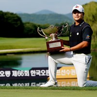 キム・ミンギュが2年ぶりの優勝（提供アジアツアー） 2024年 コロン韓国オープン選手権 最終日 キム・ミンギュ