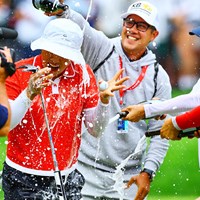 最高の時間。おめでとうございます。 2024年 KPMG全米女子プロゴルフ選手権 最終日 エイミー・ヤン