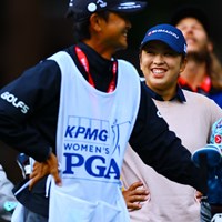 試合中に笑顔めちゃめちゃ珍しい 2024年 KPMG全米女子プロゴルフ選手権 最終日 西郷真央