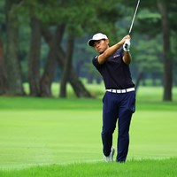 5位スタートの山下勝将（提供：JGA） 2024年 日本アマチュアゴルフ選手権 初日 山下勝将