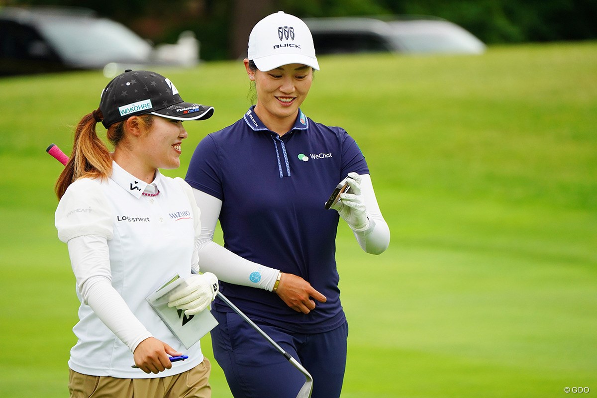 2024年 ダウ選手権 事前 古江彩佳 リン・シユ