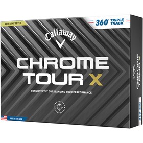 キャロウェイ CHROME TOUR（クロムツアー）X 360°  TRIPLE TRACK ボール